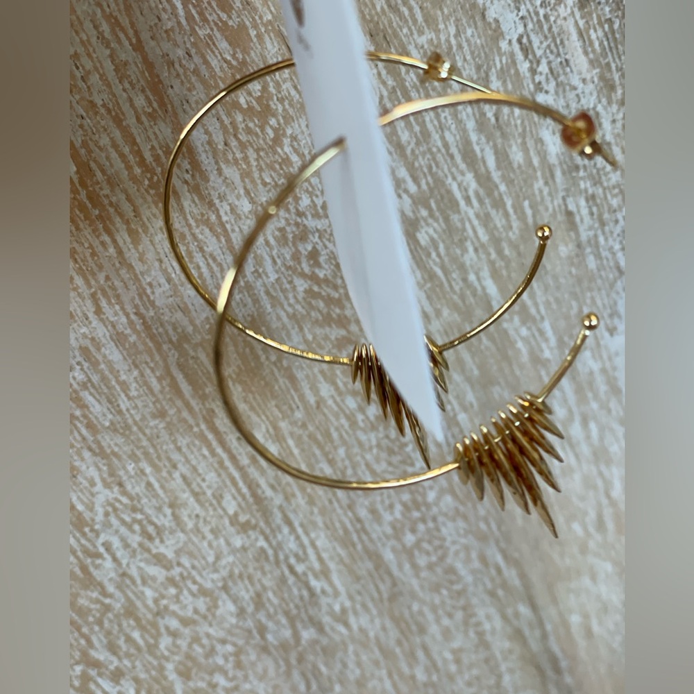 NWT Gorjana Nora fan earrings. - Picture 10 of 10